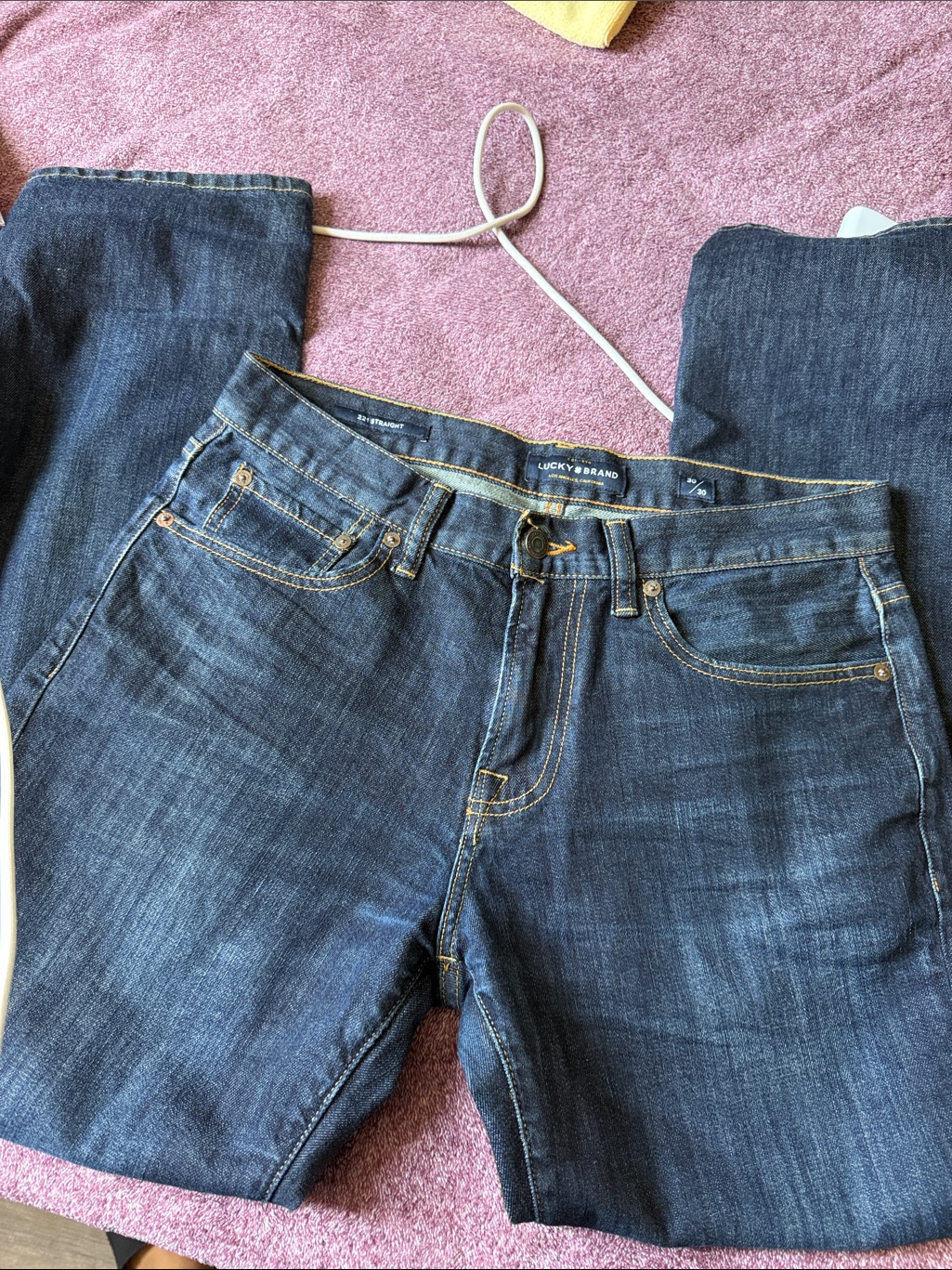 Lucky Brand Dark Indigo Bootcut Jeans